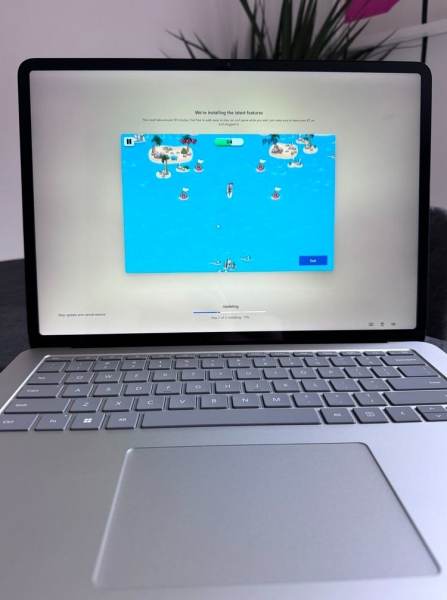 В установщике Windows 11 нашли скрытую мини-игру Surf the waves