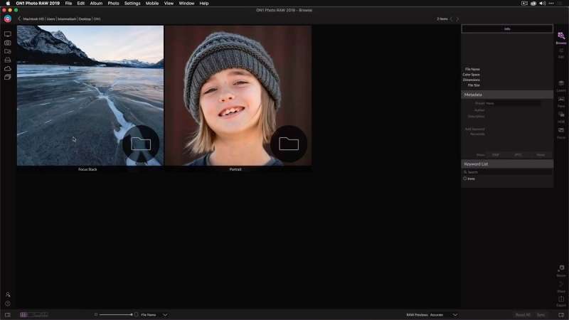 ON1 Photo RAW MAX 2025.2 19.2.0.16851 + Rus Portable + macOS + 2020 + 2021.6