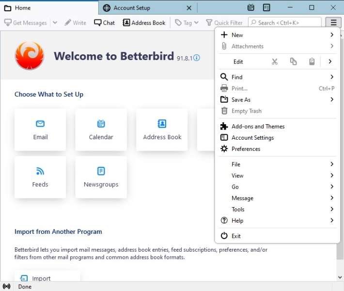 Betterbird 115.16.1-bb34 + 128.14.0esr-bb32