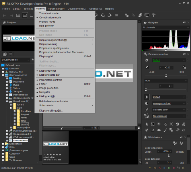 SILKYPIX Developer Studio Pro 12.0.5.0 + Rus + MacOS + Portable / FUJIFILM + Panasonic