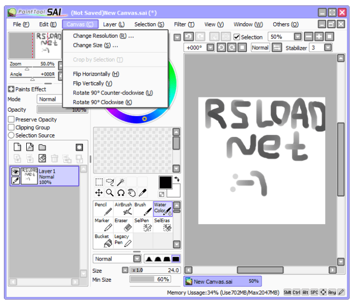 PaintTool SAI 1.2.0.1 Repack