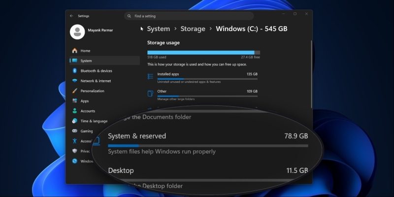Microsoft признала ошибку в Windows 11, которая потребляет до 500 ГБ памяти